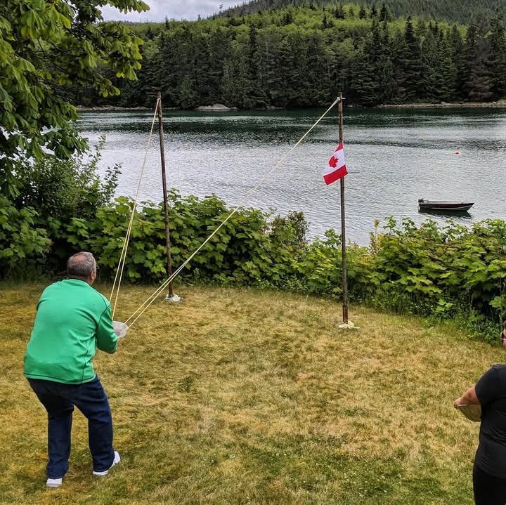 A man enjoying activities at Lagoon Cove Marina
